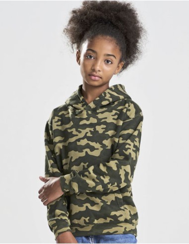AWD-JH014J-Kids Camo Hoodie